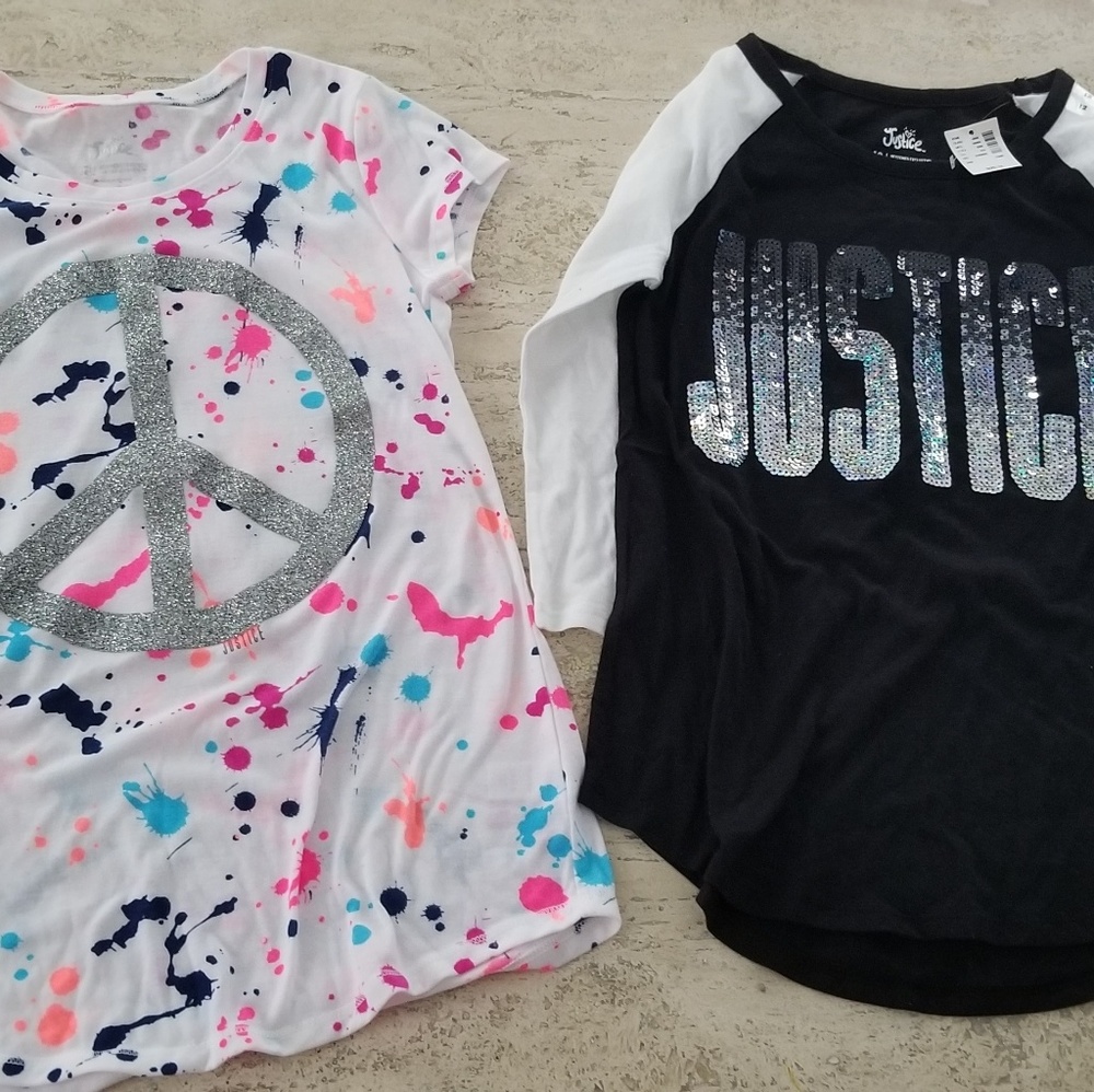 Super cute 💝 new Justice tops